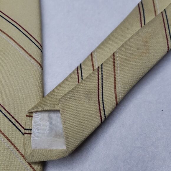 Yves Saint Laurent Paris New York Silk Neck Tie - Picture 5 of 5